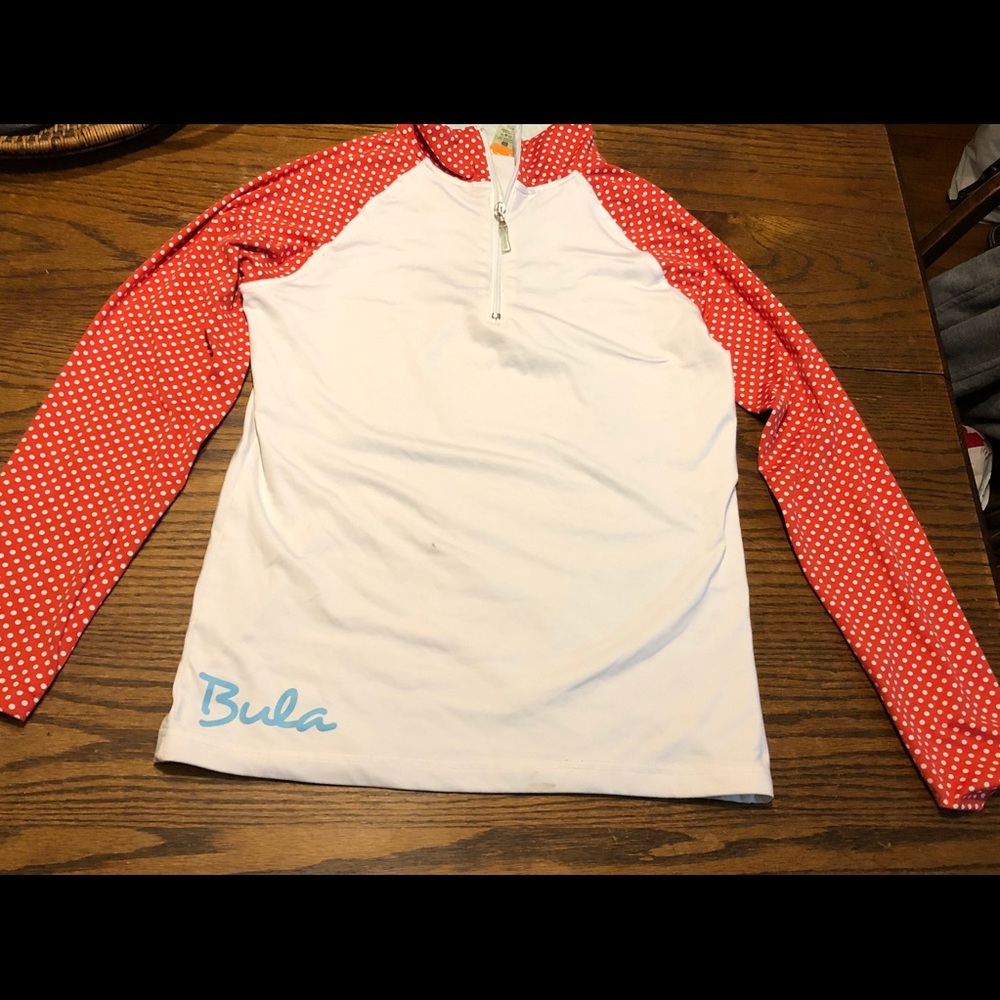 Bula 1/4 zip performance wear long sleeve